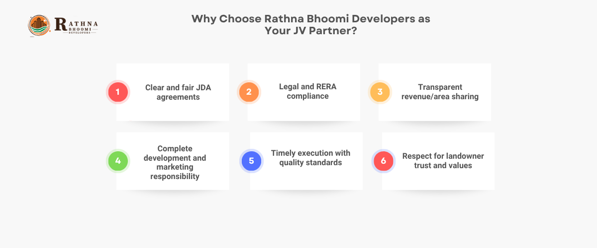  Why Choose Rathna Bhoomi Developers as Your JV Partner